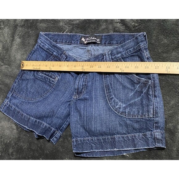 Kiang Brasil Denim Jean Shorts Women’s Sz 38 (US 4/6) Blue 100% Cotton 5" Inseam - Picture 9 of 11